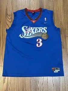Allen Iverson Philadelphia 76ers Trikot XL Nike Authentic Selten  - Bild 1 von 6