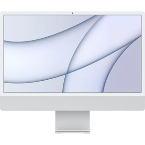 Apple 2021 iMac 24" Retina 4.5K M1 8C GPU 7C 8GB 256GB SSD, Silver- NEW OPEN BOX - Picture 1 of 5