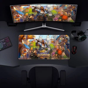 Hearthstone United in Stormwind XL Gaming Mausmatte | 900×420 mm | Official Bliz - Bild 1 von 4