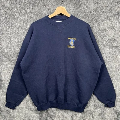 Vintage 90s Santee HVYWT Crewneck Sweatshirt XL Minneapolis Pub Made in USA - Image 1 of 4
