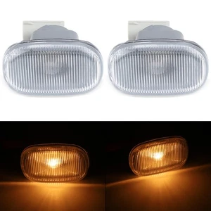 2X Side Marker Light Indicator Repeater For Toyota Celica Corolla MR2 Hilux RX - Picture 1 of 12