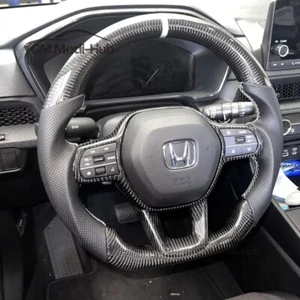 GM.Modi-Hub Real Carbon Fiber Steering Wheel for Honda 2023-2025 CRV - Picture 1 of 10