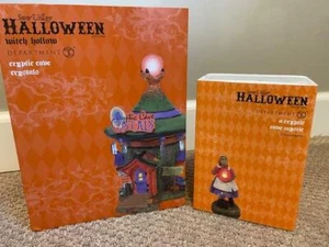 Department 56 Halloween Cryptic Cave Crystals & A Cryptic Cave Mystic  - Picture 1 of 4