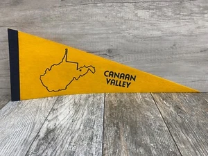 Banderín de recuerdo vintage del valle de Canaán VT - Imagen 1 de 10