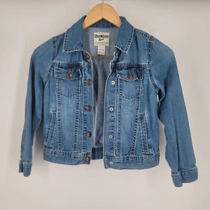 Girls Oshkosh Jean Jacket Size 10 - Picture 1 of 3