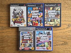 Grand Theft Auto PS2 Collection (3, Vice City, San Andreas, LC & VC Stories)