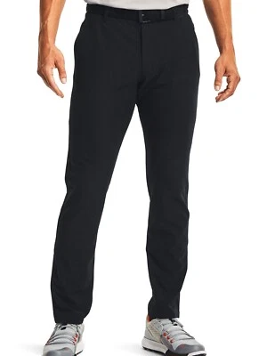 Under Armour 1364410 UA Men's GOLF DRIVE Storm Stretch Black Tapered Pants NWT - Image 1 of 4