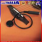 A# Portable Piezo Pickup with Buckle General Contact Microphone for Banjo Ukulel