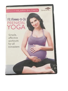 Hilaria Baldwin Mommy-to-Be Prenatal Yoga Fit DVD NEW Free Shipping - Bild 1 von 4