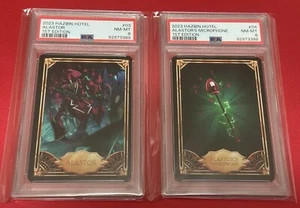 Hazbin Hotel Card - Alastor / Microphone - 1st Ed - PSA 8 - Picture 1 of 5