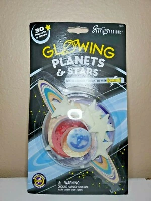 Planetas y estrellas brillantes decoración de techo/pared 30 planetas y estrellas nuevos más 16 estrellas Foto 1 de 3