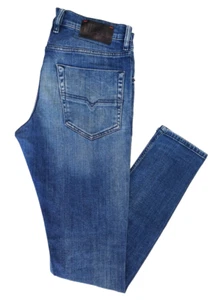 Diesel Tepphar X Jeans Herren W30 L32 Stretch Slim Straight Blau Denim Faded 0097Y - Bild 1 von 23