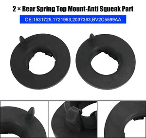 2 × Rear Spring Top Mount-Anti Squeak Part für Ford Fiesta Mk7 09-17 1531725 F2 - Picture 1 of 12