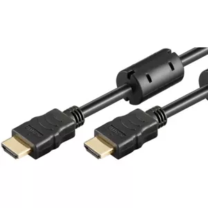 HDMI-Kabel Full-HD 1080p Beamer/LCD/LED-TV 2m mit 2 Ferritkernen ohne Ethernet - Bild 1 von 1
