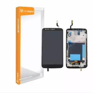 LG G2 D800 lcd digitizer w/frame Black(Long Connector) - Picture 1 of 1
