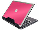 Hot Pink Vinyl Lid Skin Cover Decal Fits Dell Precision M90 M6300 Laptop