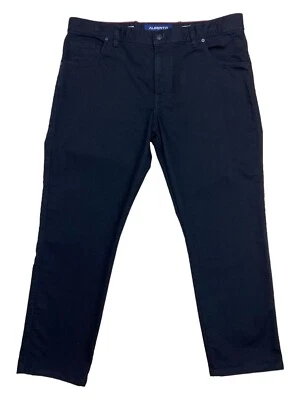 Pantalones de mezclilla Alberto STONE negros calce moderno elásticos T400 para hombre W38 L29 en muy buena condición Foto 1 de 4