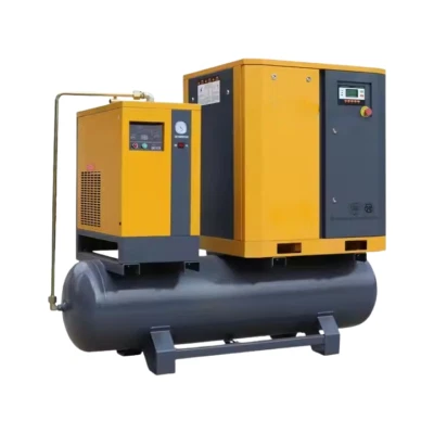 20HP Rotary Screw Air Compressor w/ Dryer (208-230V 3-Phase) - Image 1 of 4