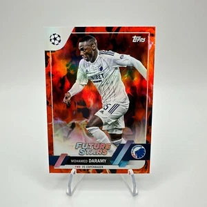 2022-2023 Topps UEFA Club Competitions Inferno Foil #81 Mohamed Daramy - Picture 1 of 2