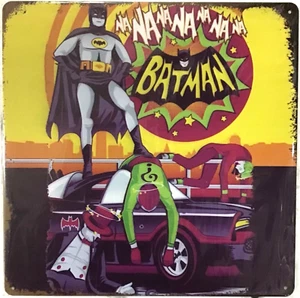 FREE SHIPPING! Buy or make OFFER b4 it’s SOLD! Batman Riddler 12x12 TIN SIGN Q19 - Picture 1 of 5