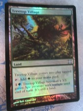 MTG Magic the Gathering - Treetop Village - FNM Promo NM Friday Night Magic DCI