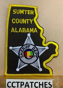 SUMTER COUNTY, ALABAMA SHERIFF (POLICE) SHOULDER PATCH AL - Picture 1 of 2
