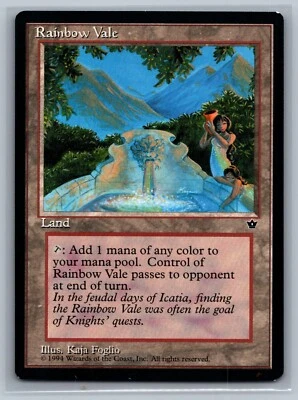 Magic The Gathering Fallen Empires Rainbow Vale MTG TCG CCG - Image 1 of 2