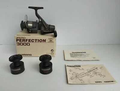 Moulinet Shimano Perfection Hyperloop 3000 en boite jamais servi - Photo 1/4