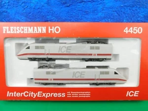 F07 Fleischmann H0 4450 Elektro-Triebzug DB ICE 401 Lichtwechsel OVP TOP - Bild 1 von 6