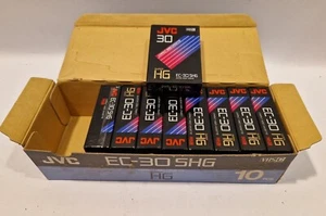 Cassette de video compacto F6-AH 9x JVC EC-30 súper alto grado HG SHG 30 min 44 m - Imagen 1 de 3