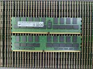 Micron 64GB 4DRx4 LRDIMM DDR4 2933 Mhz PC4-23400 REG ECC Server RAM Memory - Picture 1 of 3