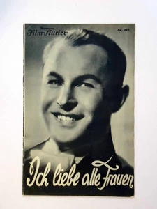 Ich liebe alle Frauen - Illustrierter Film Kurier - WFK 1211 ungelocht (10/5) - Picture 1 of 1