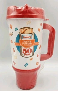 Allsup’s Convenience Store 32oz 50th Anniversary Travel Mug WHIRLEY Red Allsups - Picture 1 of 6