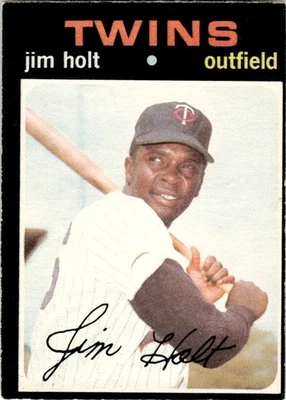 1971 O-Pee-Chee JIM HOLT - Image 1 of 2
