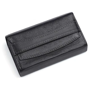 Governor Leather Craftsman Men's Large Capacity Accordion Card Case, Made of Gen - Picture 1 of 7