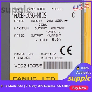 USA Steuerfrei 1 Stück Neu Fanuc A06B-6096-H102 A06B6096H102 - Bild 1 von 5