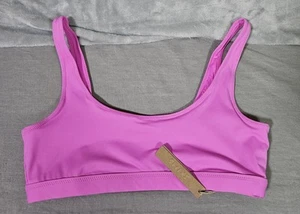 Skims Tank Bikini Top Size Large Neon Orchid Signature Swim Kim Kardashian 1N - Picture 1 of 6