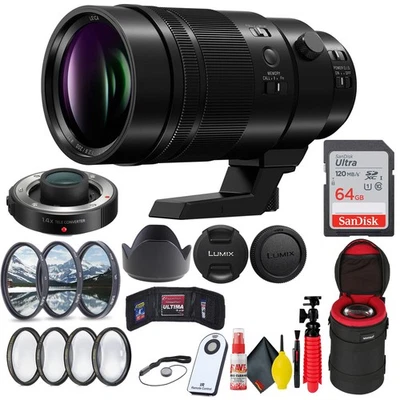 Panasonic Leica DG Elmarit 200mm f/2.8 POWER O.I.S. Lens + Accessories Bundle - Image 1 of 2