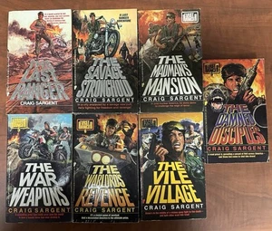 LOT (7) - The Last Ranger, Craig Sargent; Post Apocalyptic War, Paperbacks, Used - Picture 1 of 6
