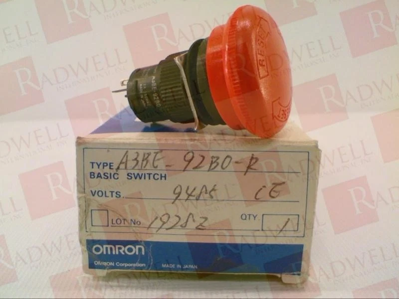 OMRON A3BE-92BO-R / A3BE92BOR (NUEVO EN CAJA) Foto 1 de 1