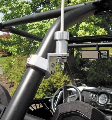 ModQuad 1-3/4 pulgadas. Montaje de bandera de pilar pulido para Polaris RZR XP 4 1000 2014-2016 Foto 1 de 2