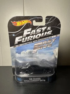 Hot Wheels 2014 Retro Entertainment Fast & Furious '08 Dodge Challenger SRT8 - Picture 1 of 4
