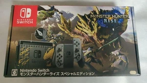 Switch Switch Body Monster Hunter Rise Edición Especial Edición Paquete de JP - Imagen 1 de 5