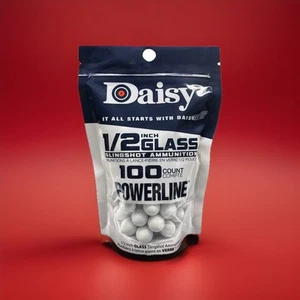 Glass .50 Cal AMMO - Daisy Paintball Kinetic Byrna T4E HDP Ceramic Projectiles - Picture 1 of 3