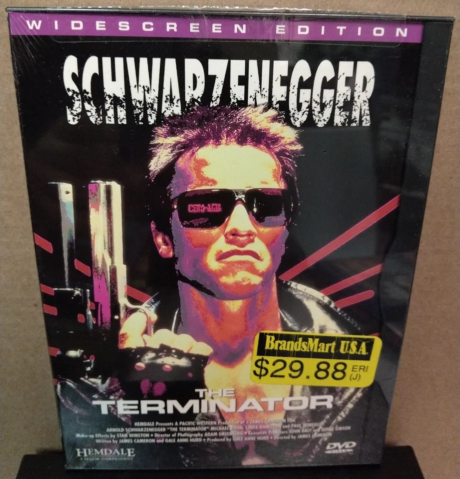 The Terminator DVD 1984 Rare Hemdale Snapcase Brand New, Sealed - Image 1 of 2