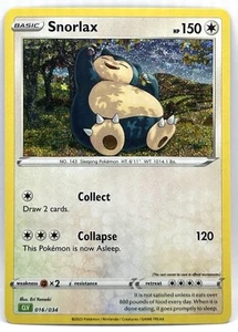 Snorlax 016/034 CLV Classic Collection Holo Pokemon - Picture 1 of 2