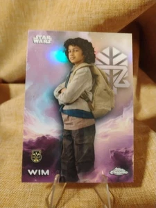 2025 Topps Chrome Star Wars Wim #193 refractor - Imagen 1 de 4