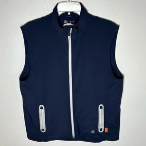 Stitch SWS Weather System GT Vest Golf Club Men’s Sz L Large Navy Blue - Picture 1 of 10