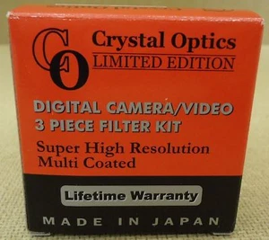 Crystal Optics V0300-30 Digital Camera/Video 3 Piece Filter Kit - Picture 1 of 6