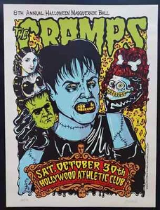The Cramps Concert Poster Hollywood 2004 - Picture 1 of 1